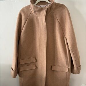 J.Crew Toscana coat in Italian stadium-cloth wool blend. Size 16. NWT!